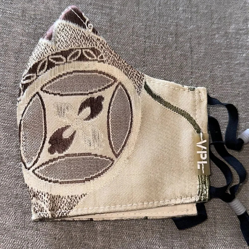 VPL for Athleta Japanese Vintage Kimono OBI Face Mask!